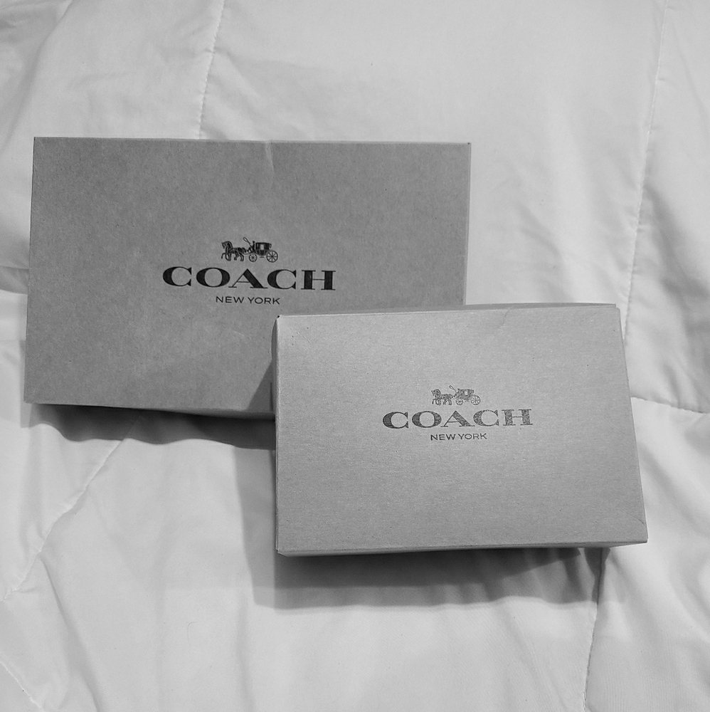 Coach "Game Over" Black Wristlet/ Wallet